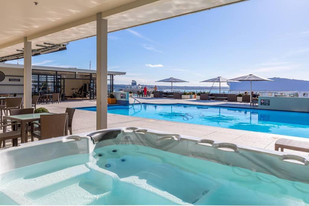 Heritage Haven By Viaduct Cbd - Pool Gym Tennis Auckland Luaran gambar
